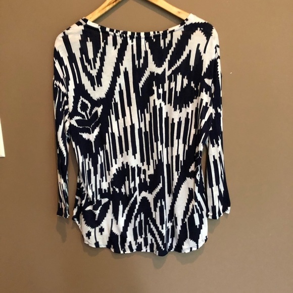 Velvet by Graham & Spencer 3/4 Sleeve Top Large‎ - Picture 5 of 7